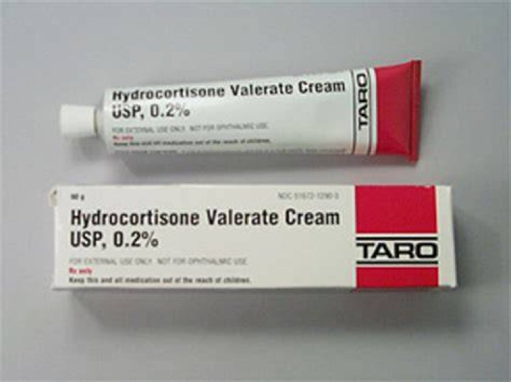 What does hydrocortisone valerate cream used for