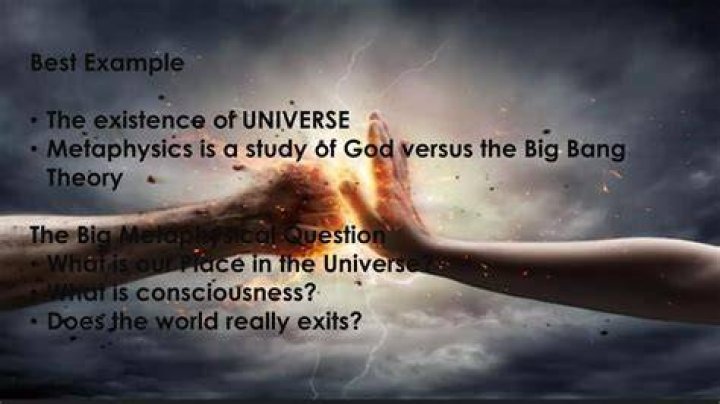 What does it mean for something to be metaphysical