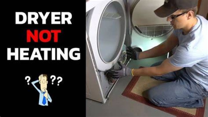 What does it mean when a dryer doesnt get hot