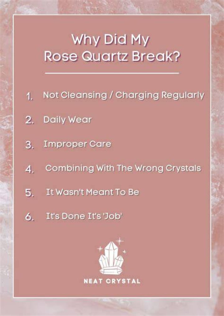 What does it mean when you lose your rose quartz
