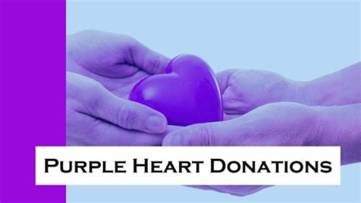 What does Purple Heart do with donations