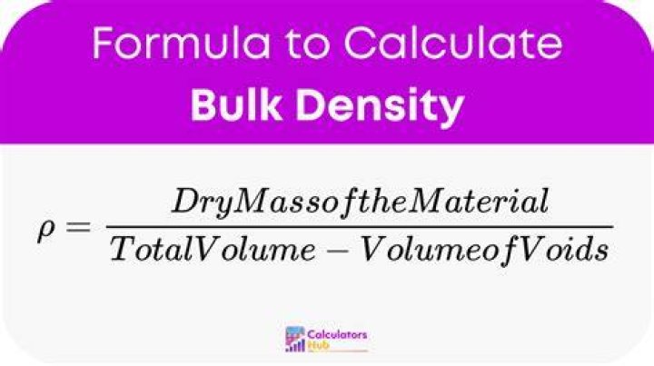What factors may alter bulk density