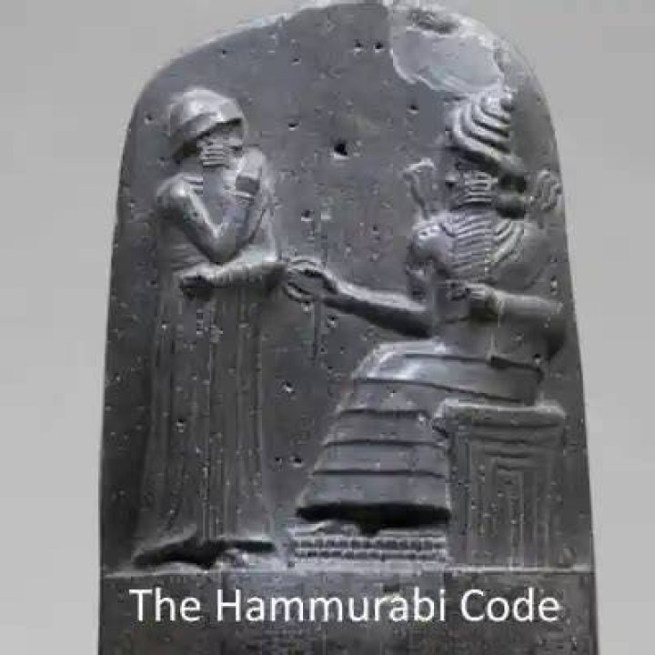 What God gave Hammurabis code