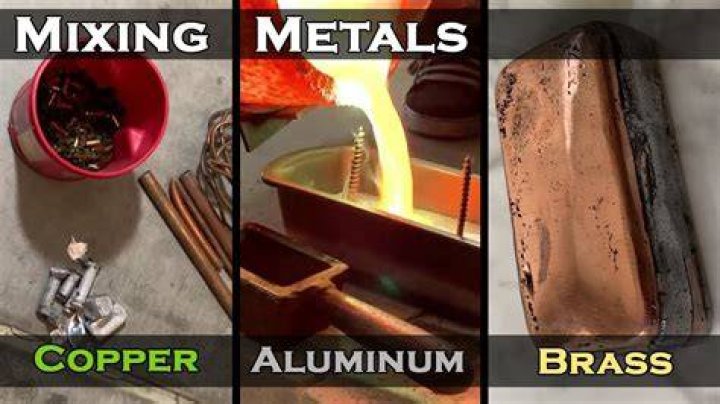What happens when you mix copper and aluminum
