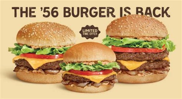 What is a 56 burger at A