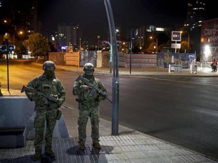 What is a blackout in the military