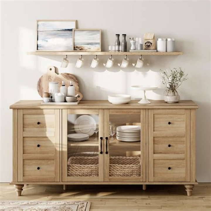 What is a buffet cabinet used for