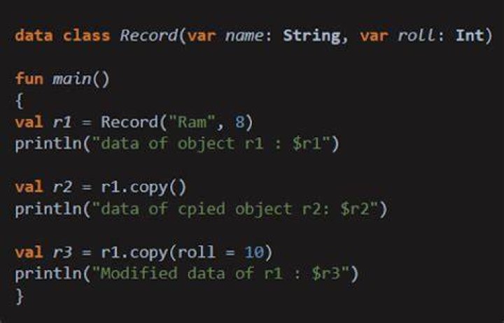 What is a class in Kotlin