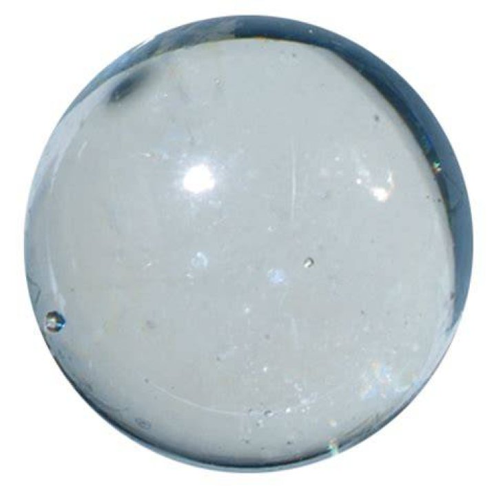 What is a clear marble called