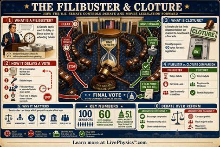 What is a filibuster civics