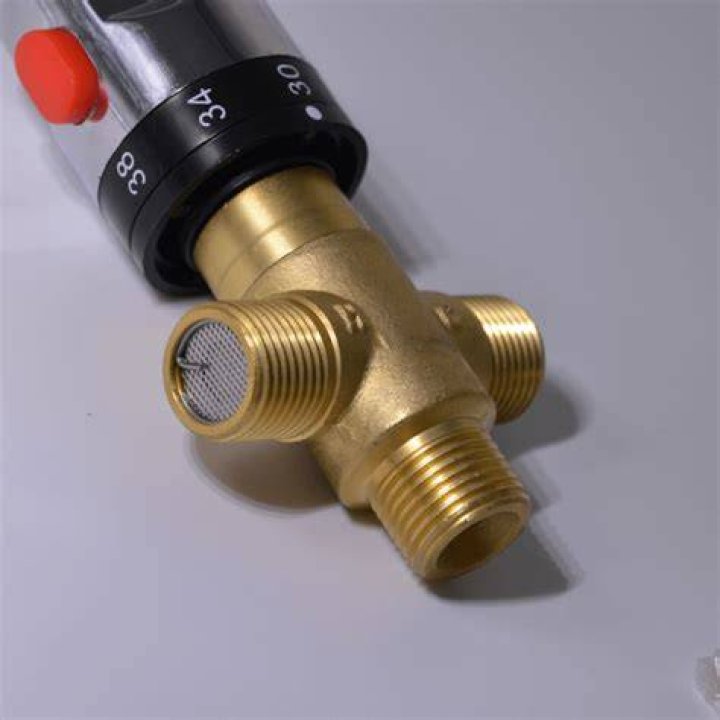 What is a hot water mixing valve