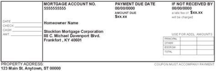 What is a temporary payment coupon
