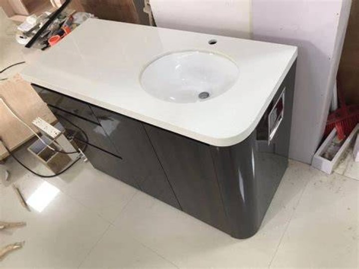 What is acrylic vanity top