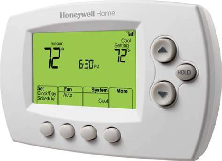 What is B on Honeywell thermostat