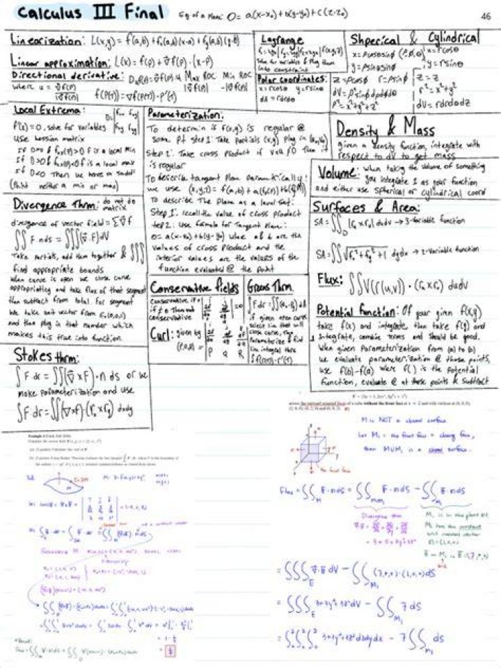 What is Calc 3 used for