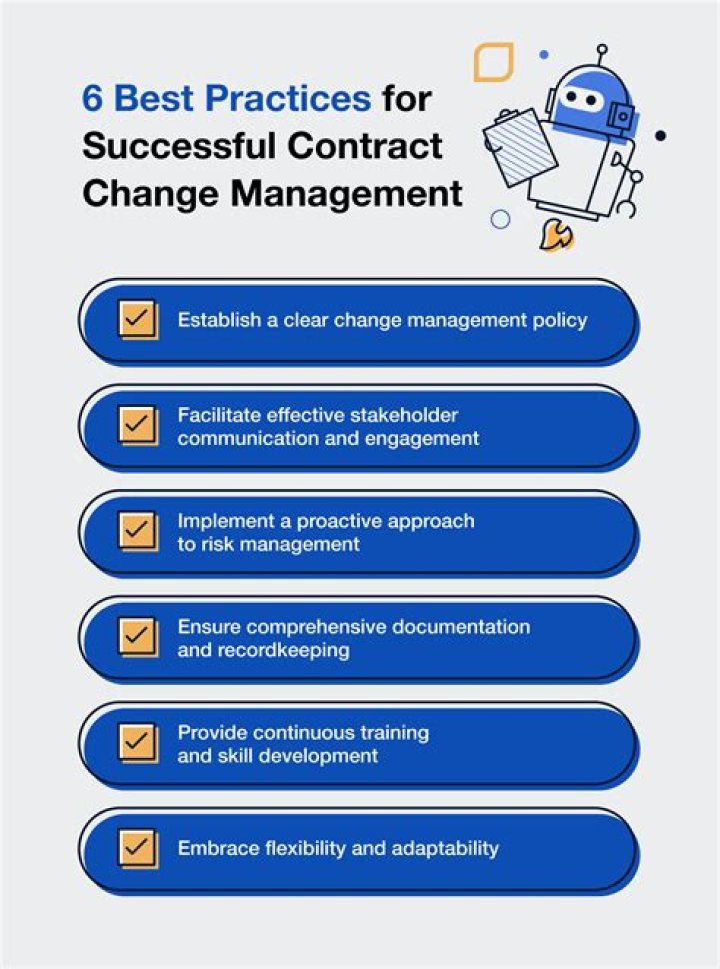 What is contract change management