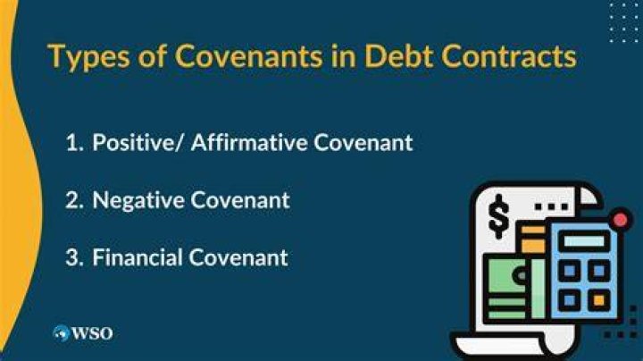 What is covenants in finance