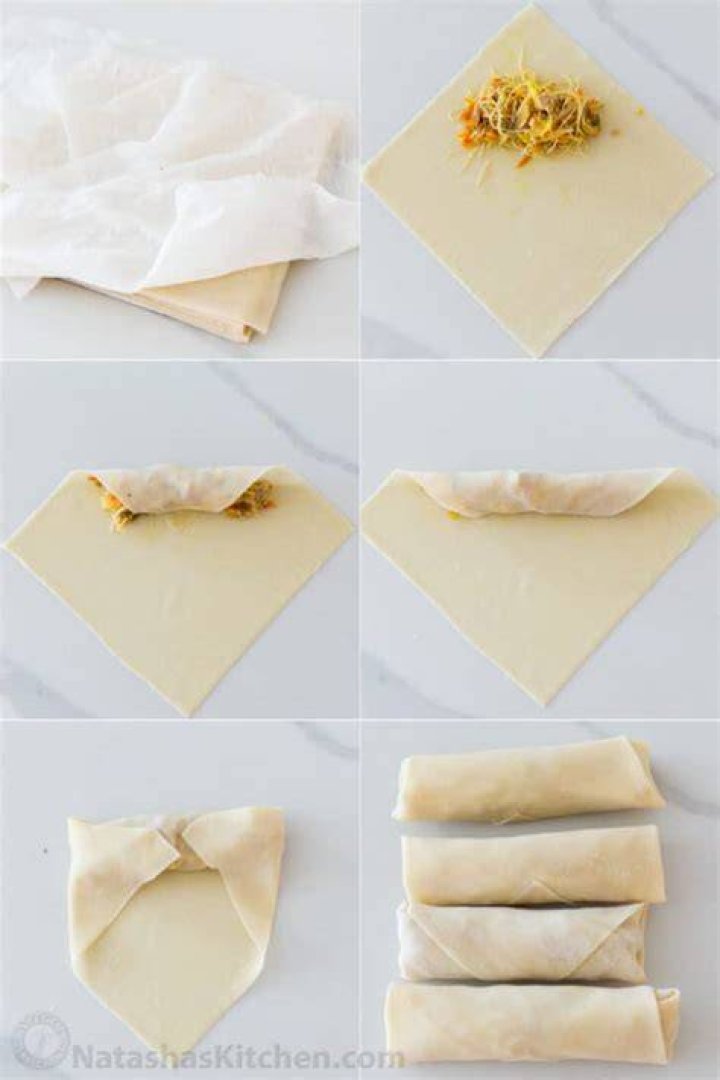 What is egg roll wrap made of