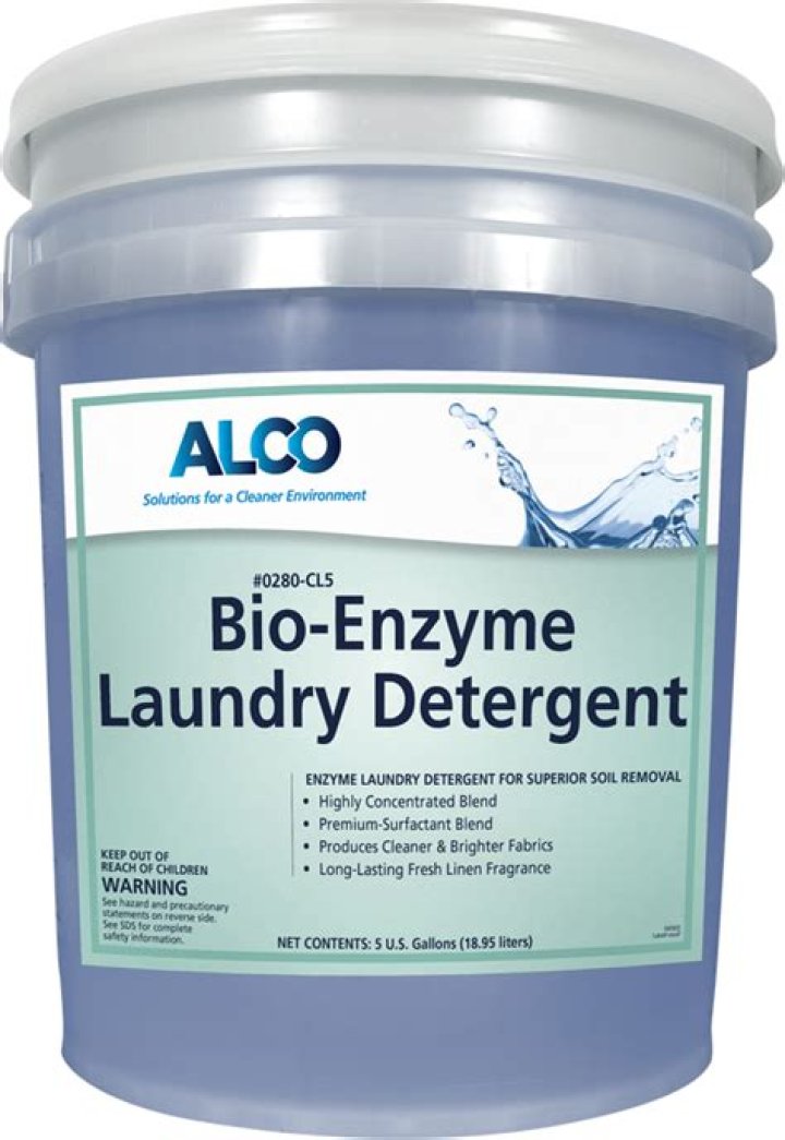 What is enzyme based detergent