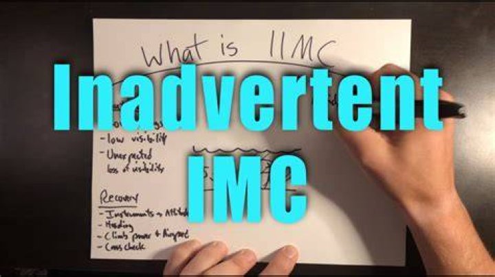 What is inadvertent IMC