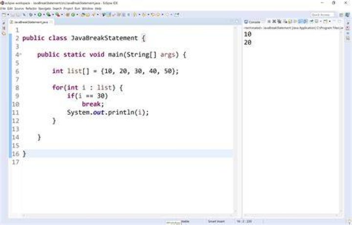 What is Java Break continue