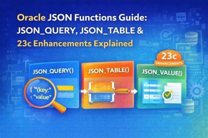 What is JSON table Oracle