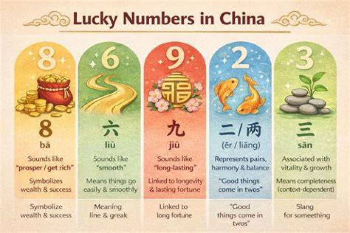 What is lucky number in Chinese