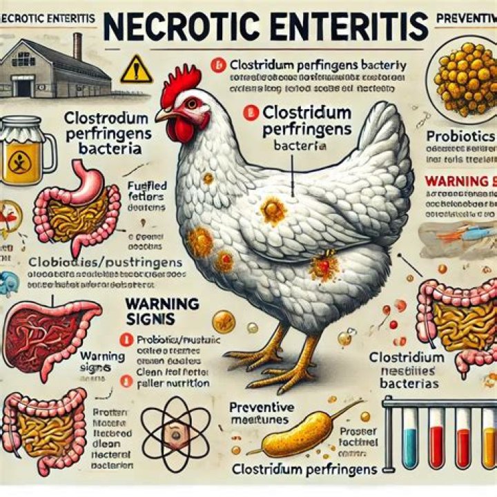 What is necrotic enteritis in poultry