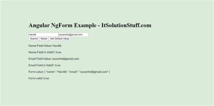 What is Ngform in angular