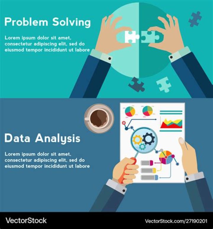 What is problem solving and data analysis