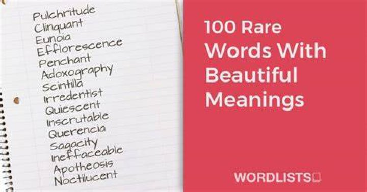What is the correct meaning of rare