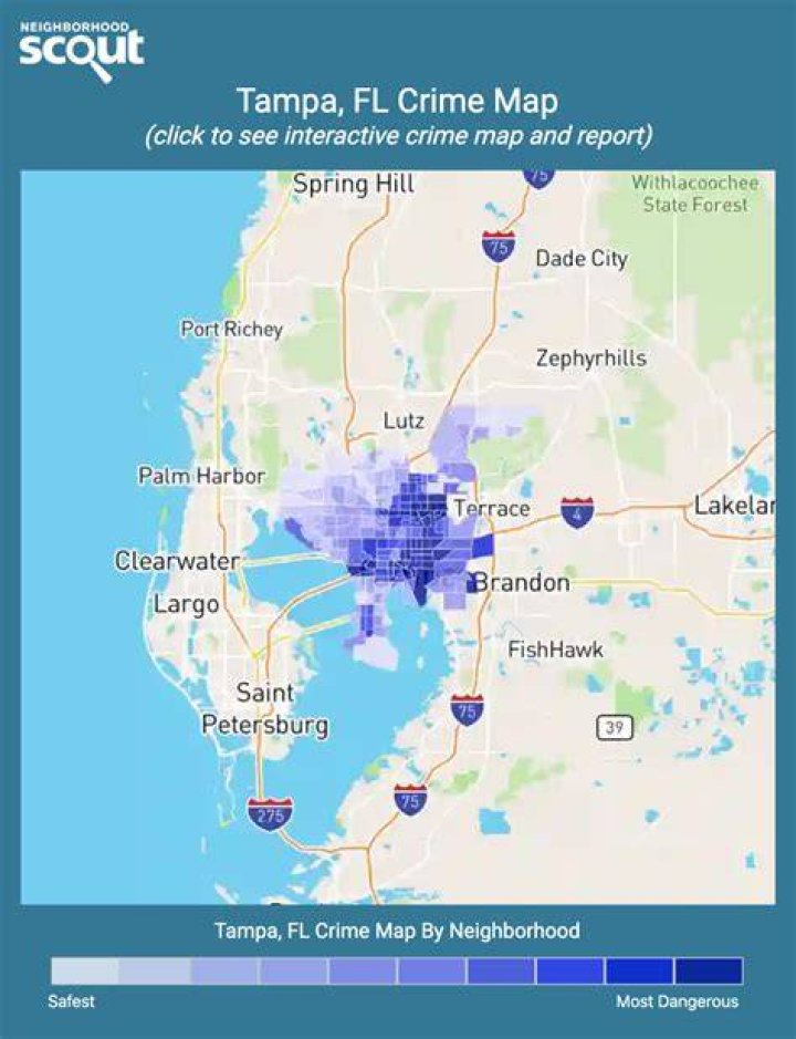What is the crime rate in Tampa