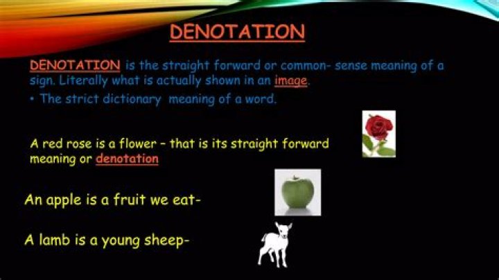 What is the denotation of lightning
