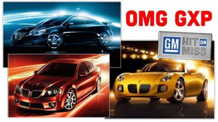 What is the difference between a Pontiac g8 GT and GXP