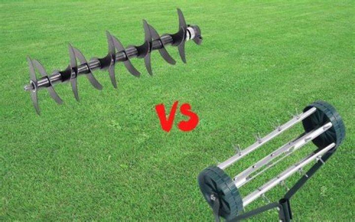What is the difference between a scarifier and aerator