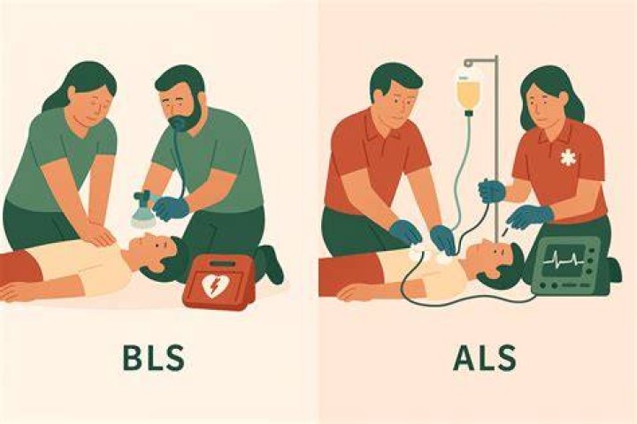 What is the difference between ALS and BLS
