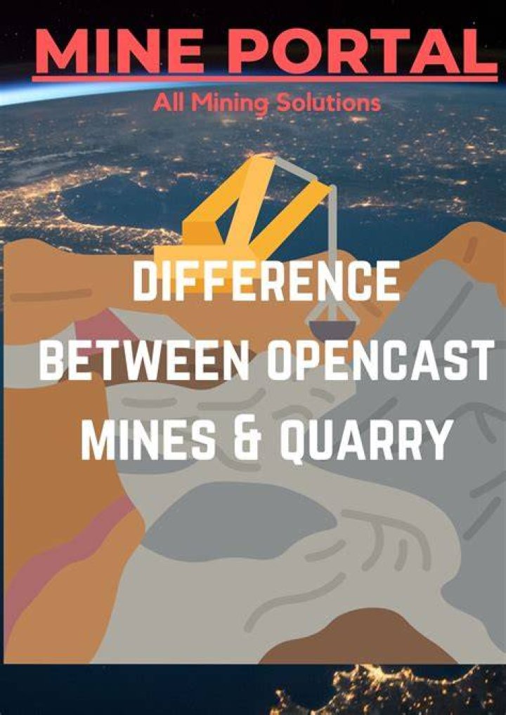 What is the difference between mine and mining