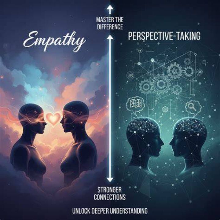 What is the difference between perspective taking and empathy