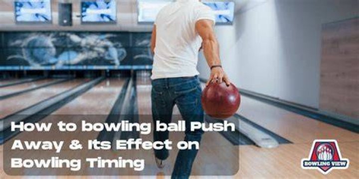 What is the effect of your push on the ball