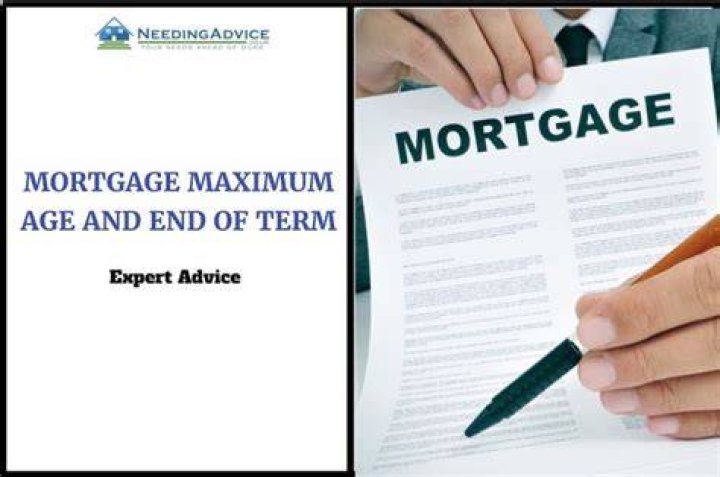What is the maximum age to apply for a mortgage