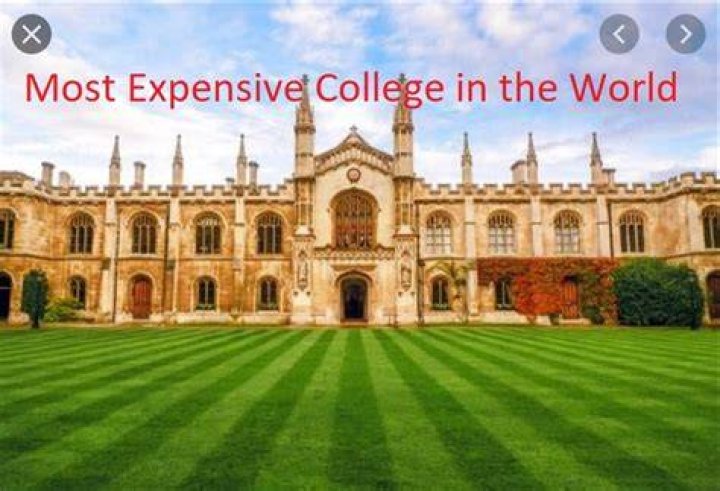 What is the most expensive college in the world