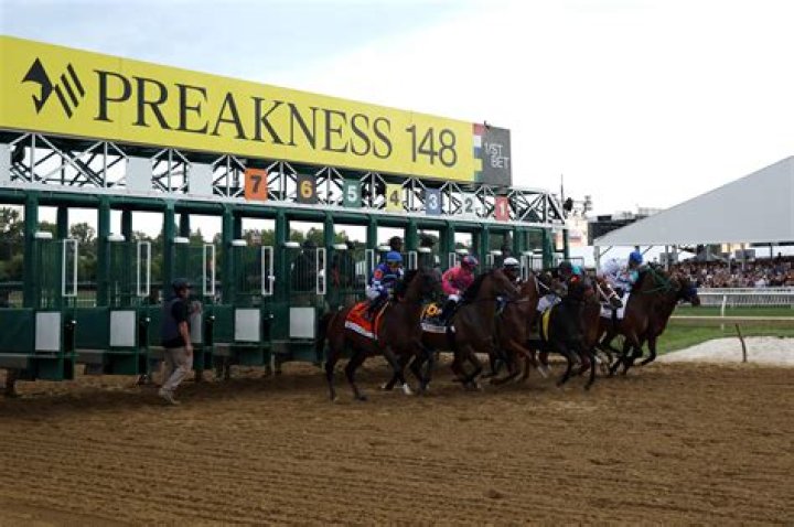 What is the post time for the Preakness today