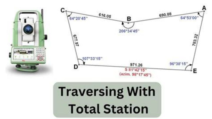 What is Traverse in survey