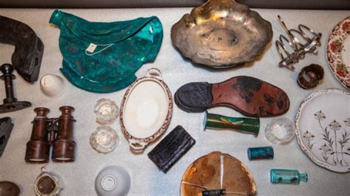 What items were found on the Belle when it was excavated