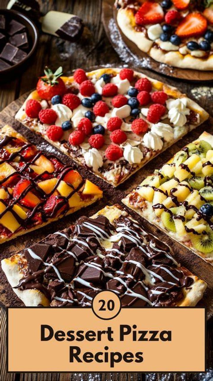 What kind of dessert goes with pizza