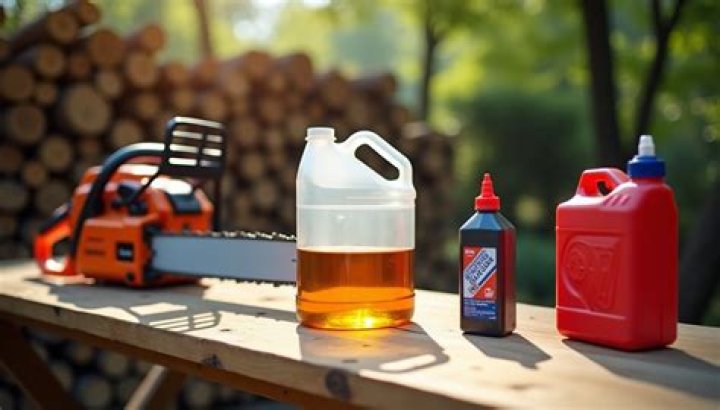 What kind of gas does a chainsaw use