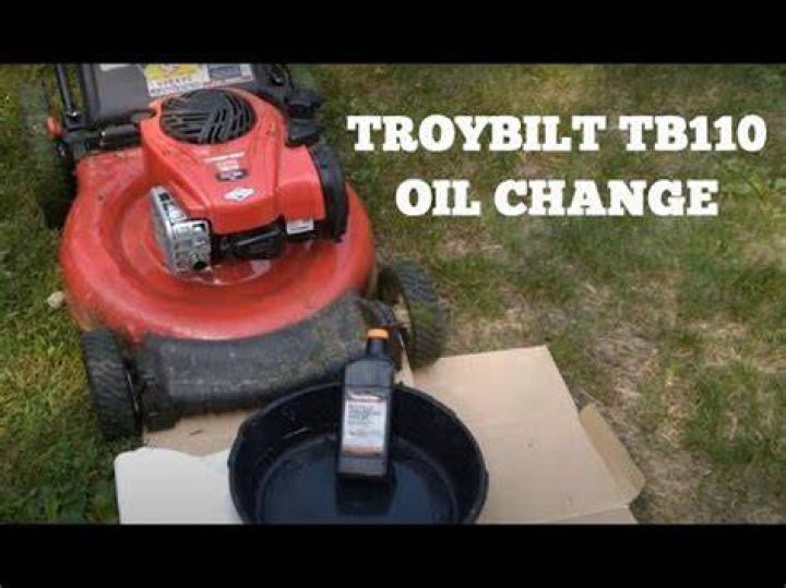 What kind of oil does a tb110 take