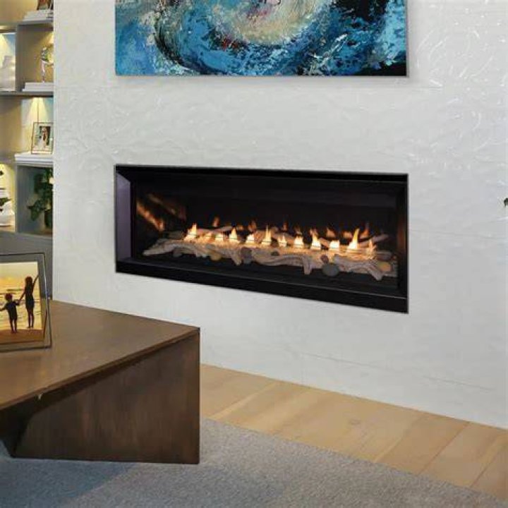 What makes a gas fireplace ventless