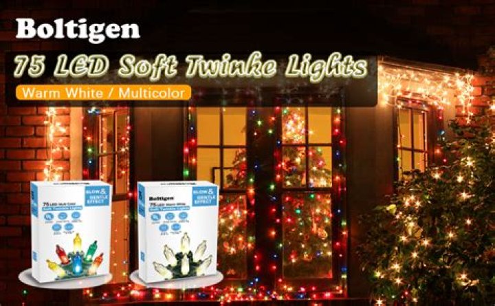 What makes Christmas lights twinkle