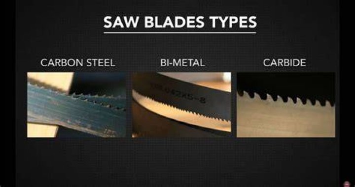 What metal are saw blades made from